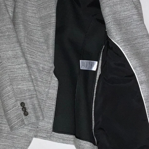 NWOT Banana Republic Blazer Gray - Size 4 - Picture 4 of 6